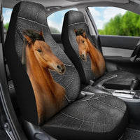 Mustang Horse Print Car Seat Covers- Free Shipping - Deruj.com