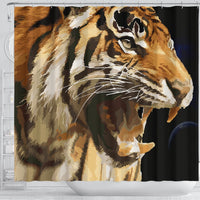 Amazing Tiger Art Print Limited Edition Shower Curtains-Free Shipping - Deruj.com