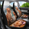 Nova Scotia Duck Tolling Retriever Dog Print Car Seat Covers-Free Shipping - Deruj.com