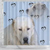 Amazing Central Asian Shepherd Dog Print Shower Curtain-Free Shipping - Deruj.com