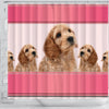 Cockapoo Dog Print Shower Curtain-Free Shipping - Deruj.com