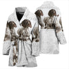 Amazing English Springer Spaniel Dog Print Women's Bath Robe-Free Shipping - Deruj.com