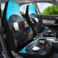 Amazing Belted Galloway Cattle (Cow) Print Car Seat Covers-Free Shipping - Deruj.com
