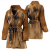 Rhodesian Ridgeback Dog Print Women's Bath Robe-Free Shipping - Deruj.com