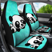 Cute Panda Bear Print Car Seat Covers-Free Shipping - Deruj.com