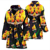Sun Conure Parrot Print Women's Bath Robe-Free Shipping - Deruj.com