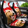 Golden Retriever Dog Print Car Seat Covers- Free Shipping - Deruj.com