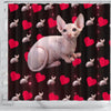 Sphynx Cat Print Shower Curtain-Free Shipping - Deruj.com