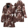 Lagotto Romagnolo Dog Print Women's Bath Robe-Free Shipping - Deruj.com