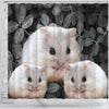 Cute Chinese Hamster Print Shower Curtains-Free Shipping - Deruj.com