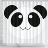 Cute Panda Bear Art Print Shower Curtains-Free Shipping - Deruj.com