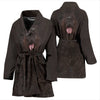 Bouvier des Flandres Dog Print Women's Bath Robe-Free Shipping - Deruj.com