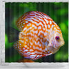 Discus Fish Print Shower Curtain-Free Shipping - Deruj.com