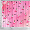 Wire Fox Terrier Print Shower Curtain-Free Shipping - Deruj.com