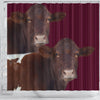 Pinzgauer cattle (Cow) Print Shower Curtain-Free Shipping - Deruj.com