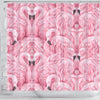 Flamingo Print Shower Curtains-Free Shipping - Deruj.com