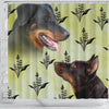 Beauceron Dog Print Shower Curtain-Free Shipping - Deruj.com