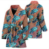 Jack Dempsey Fish Print Women's Bath Robe-Free Shipping - Deruj.com