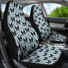 Boston Terrier Dog Pattern Print Car Seat Covers-Free Shipping - Deruj.com