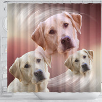 Amazing Labrador Retriever Print Shower Curtains-Free Shipping - Deruj.com
