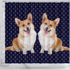 Cardigan Welsh Corgi Dog Print Shower Curtains-Free Shipping - Deruj.com