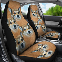 Cute Norwegian Lundehund Print Car Seat Covers-Free Shipping - Deruj.com