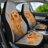 Basset Fauve de Bretagne Dog Print Car Seat Covers-Free Shipping - Deruj.com