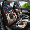 Pug Dog With Window Print Car Seat Covers- Free Shipping - Deruj.com