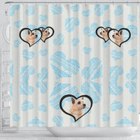 Norwich Terrier Print Shower Curtain-Free Shipping - Deruj.com