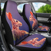 Rabbit Vector Art Print Car Seat Covers-Free Shipping - Deruj.com