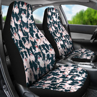 Border Collie In Lots Print Car Seat Covers-Free Shipping - Deruj.com