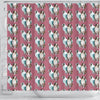 Australian Shepherd Dog Pattern Print Shower Curtains-Free Shipping - Deruj.com