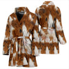 Abyssinian guinea pig Print Women's Bath Robe-Free Shipping - Deruj.com