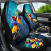 Gouldian Finch Bird Print Car Seat Covers-Free Shipping - Deruj.com