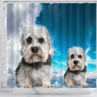 Lovely Dandie Dinmont Terrier Print Shower Curtains-Free Shipping - Deruj.com