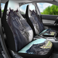 Friesian Horse Print Car Seat Covers-Free Shipping - Deruj.com