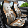 Cute Bichon Frise Print Car Seat Cover-Free Shipping - Deruj.com