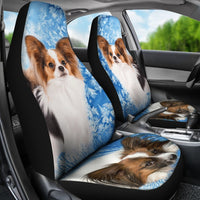 Papillon Dog Print Car Seat Covers-Free Shipping - Deruj.com