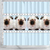 Himalayan guinea pig Print Shower Curtain-Free Shipping - Deruj.com