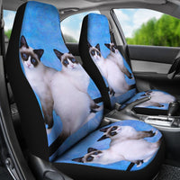 Lovely Snowshoe Cat Print Car Seat Covers-Free Shipping - Deruj.com