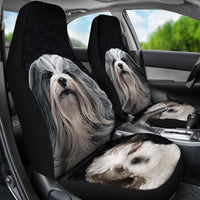 Cute Lhasa Apso Dog Print Car Seat Covers-Free Shipping - Deruj.com