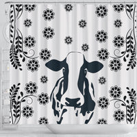 Cow Print Shower Curtain-Free Shipping - Deruj.com