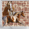 American Paint Horse Print Shower Curtains-Free Shipping - Deruj.com