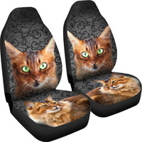 Lovely Somali Cat Print Car Seat Covers- Free Shipping - Deruj.com