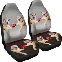 Border Terrier Print Car Seat Covers- Free Shipping - Deruj.com