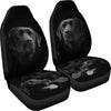 Black Labrador Retriever Print Car Seat Covers- Free Shipping - Deruj.com