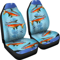 Neon Tetra Fish Print Car Seat Covers-Free Shipping - Deruj.com