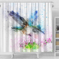 Bird Color Art Print Shower Curtains-Free Shipping - Deruj.com