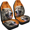 Caucasian Shepherd Dog Print Car Seat Covers-Free Shipping - Deruj.com