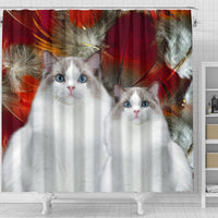 Ragdoll Dog Print Shower Curtains-Free Shipping - Deruj.com